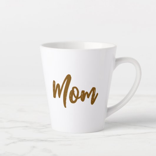 Gepersonaliseerde Grappige Thanksgiving Turkije in Latte Mok (Rechts)