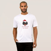 Gepersonaliseerde grappige vakantie t-shirt (Voorkant volledig)