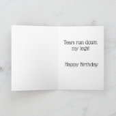 Gepersonaliseerde Grappige Veroudering Het krijgen Kaart (Binnen)