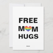 Gepersonaliseerde Gratis Mama Knuffels Sjabloon (Achterkant)