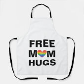 Gepersonaliseerde Gratis Mama Knuffels Sjabloon Schort (Voorkant)