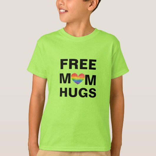 Gepersonaliseerde Gratis Mama Knuffels Sjabloon T-shirt (Voorkant)