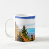 Gepersonaliseerde Great Smokey Mountains Cup Koffiemok (Links)