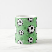 Gepersonaliseerde Green Soccer Mok (Center)