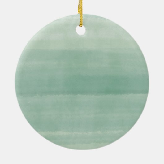 Gepersonaliseerde Greenery Kerstmis als grootouder Keramisch Ornament (Achterkant)