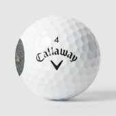 Gepersonaliseerde Grey Fox Callaway golfballen (Logo)