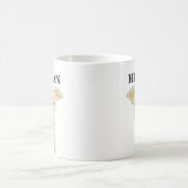 Gepersonaliseerde Greyhound Dog Beverage Coaster Koffiemok (Center)