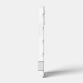 Gepersonaliseerde grijze en witte Schnauzer Dog Case-Mate iPhone Case (Achterkant / Rechts)