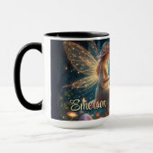 Gepersonaliseerde grillige fee moeder & kind Mok (Links)