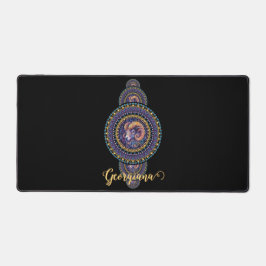 Gepersonaliseerde grillige Ram Siermandala Bureaumat