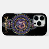 Gepersonaliseerde grillige Ram Siermandala Case-Mate iPhone Case (Achterkant (horizontaal))