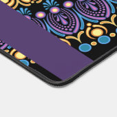 Gepersonaliseerde grillige Ram Zodiac Dot Mandala Bureaumat (Hoek)