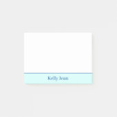 GEPERSONALISEERDE groene en witte noten Post-it® Notes (Voorkant)