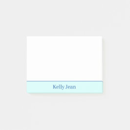 GEPERSONALISEERDE groene en witte noten Post-it® Notes