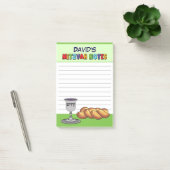 Gepersonaliseerde Groene Kiddish Mitswa Post-it® Notes (Kantoor)
