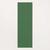 Gepersonaliseerde groene lente bloemen Voeg naam t Yogamat (Achterkant)