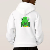 Gepersonaliseerde groene meneer Frog (Achterkant)