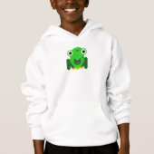 Gepersonaliseerde groene meneer Frog (Voorkant)