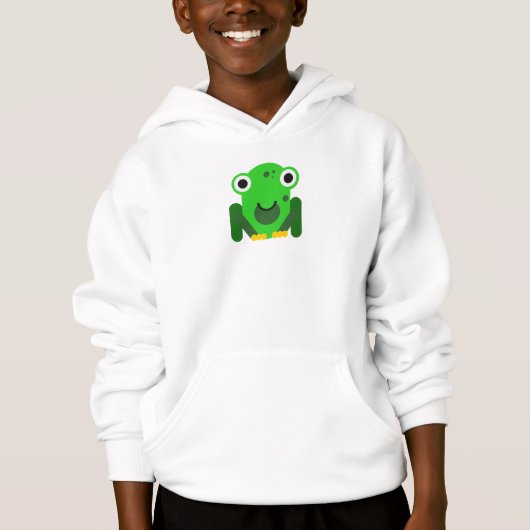 Gepersonaliseerde groene meneer Frog (Voorkant)