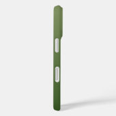 Gepersonaliseerde groene ombre Case-Mate iPhone case (Achterkant / Rechts)