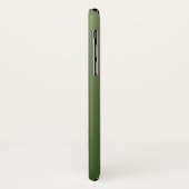Gepersonaliseerde groene ombre Case-Mate iPhone case (Achterkant/links)