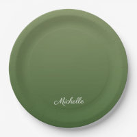 Gepersonaliseerde groene ombre