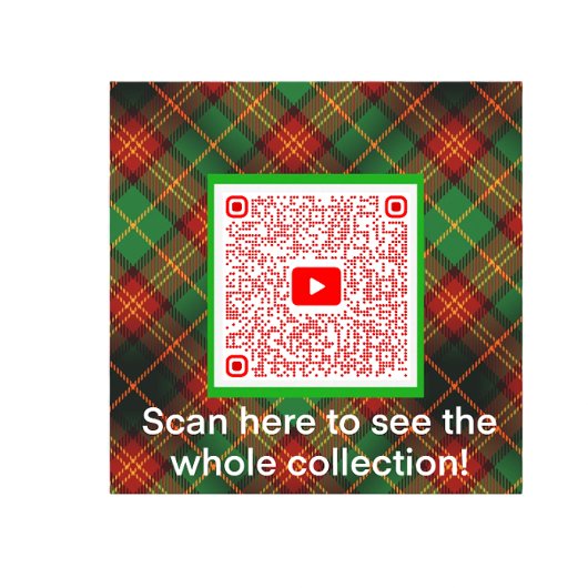 Gepersonaliseerde Groene Plaid Tartan Golf Handdoe Golfhanddoek