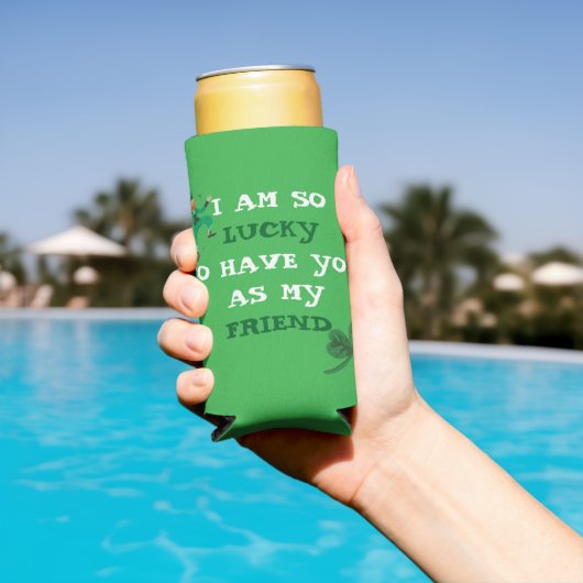 Gepersonaliseerde groene St. Patrick's Day Cooler (Insitu Zwembad)