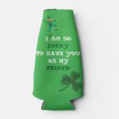 Gepersonaliseerde groene St. Patrick's Day Cooler (Voorkant)