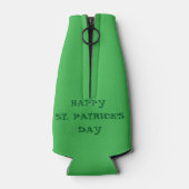 Gepersonaliseerde groene St. Patrick's Day Cooler (Achterkant)
