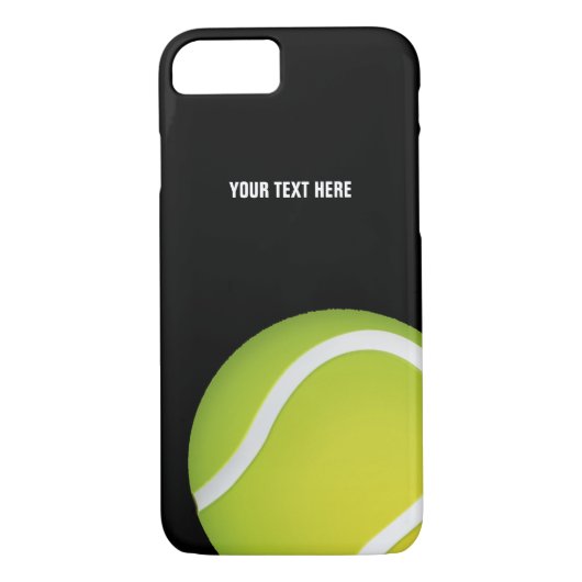 Gepersonaliseerde Groene Tennis Ball Case-Mate iPhone Case (Achterkant)