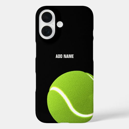 Gepersonaliseerde Groene Tennis Ball Case-Mate iPhone Case (Achterkant)