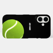 Gepersonaliseerde Groene Tennis Ball Case-Mate iPhone Case (Achterkant (horizontaal))