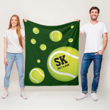 Gepersonaliseerde groene tennisballen