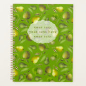 Gepersonaliseerde groene vruchten planner (Voorkant)