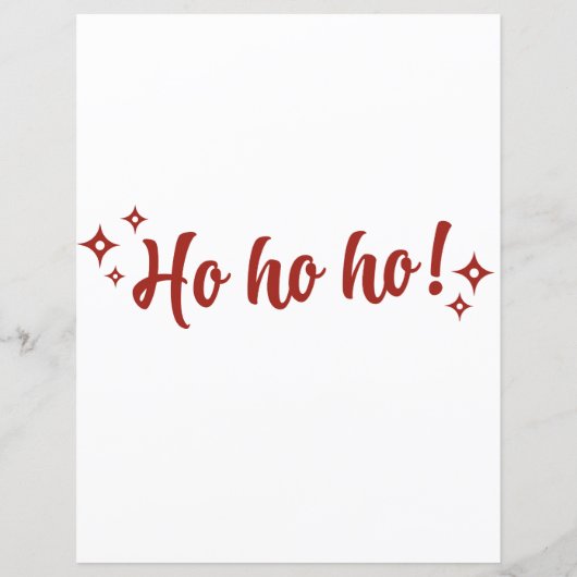 Gepersonaliseerde groet Brief aan de Kerstman (Achterkant)