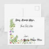 Gepersonaliseerde Groetkaart voor alle doeleinden Briefkaart (Voorkant / Achterkant)