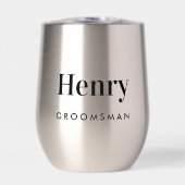 Gepersonaliseerde Groomsman Bruiloft (Voorkant)