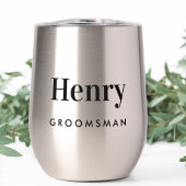 Gepersonaliseerde Groomsman Bruiloft