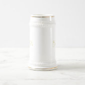 Gepersonaliseerde Groomsman Gift, 22oz Gold Beer S Bierpul (Center)