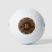 Gepersonaliseerde Groomsman Golfballen (Voorkant)