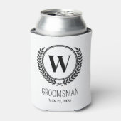 Gepersonaliseerde Groomsman Koelbox Blikjeskoeler (Blikje Voorkant)