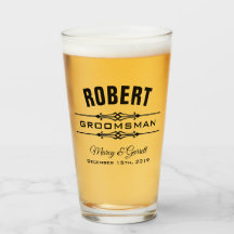GEPERSONALISEERDE GROOMSMAN WEDDING PARTY TUMBLER 