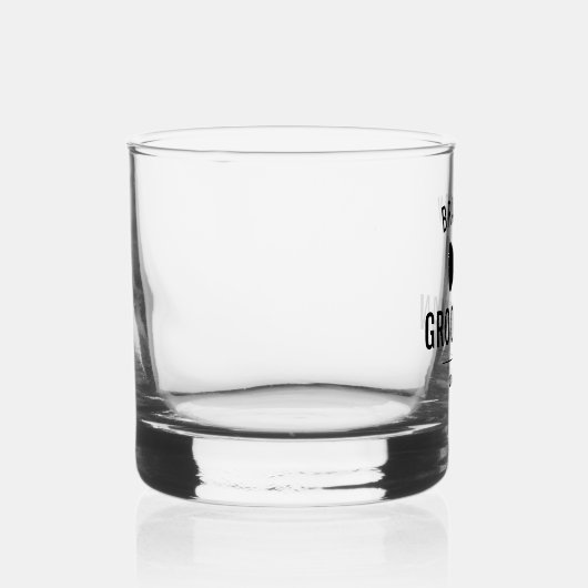 Gepersonaliseerde Groomsman Whisky Glas (Rechts)