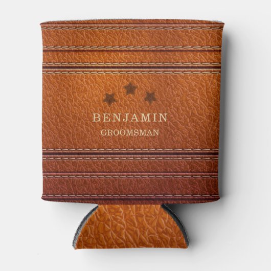 Gepersonaliseerde Groomsmen gift Koelbox Blikjeskoeler (Voorkant)