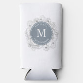 Gepersonaliseerde Groomsmen Seltzer Blikjeskoeler (Voorkant)