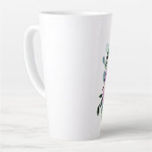 Gepersonaliseerde grootmoeder van de Bride Groom Latte Mok (Linkerhoek)