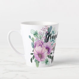 Gepersonaliseerde grootmoeder van de Bride Groom Latte Mok