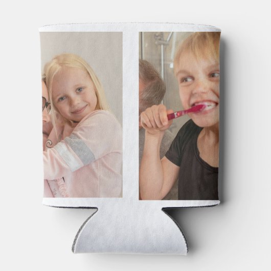 Gepersonaliseerde Grootouders Foto & Koelbox Blikjeskoeler (Achterkant)