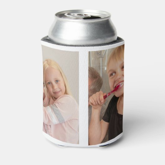 Gepersonaliseerde Grootouders Foto & Koelbox Blikjeskoeler (Blikje Achterkant)